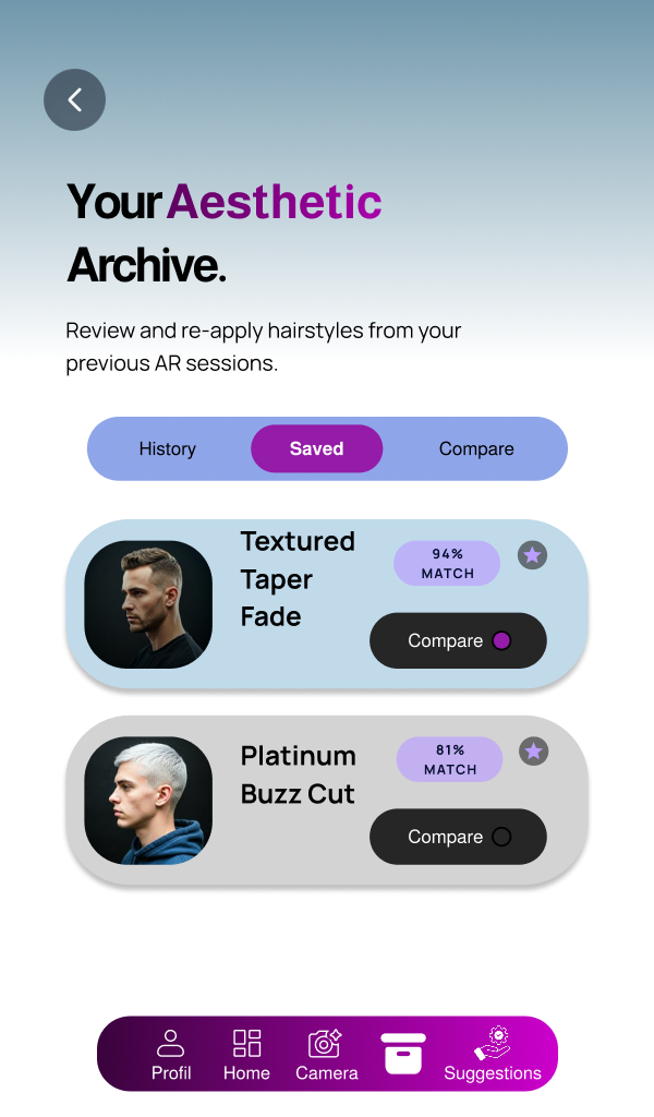 Archive esthétique dans Hair Changer